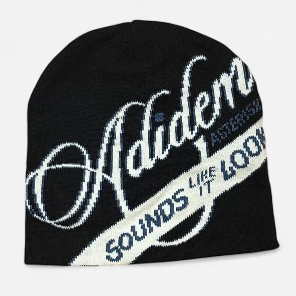 Unbranded Men's Black and White Hat